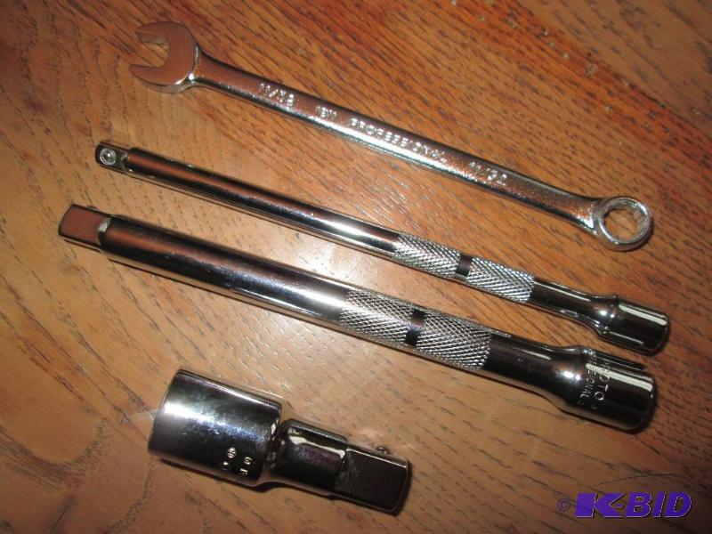 Stanley Proto 14 inch long socket extender, ...