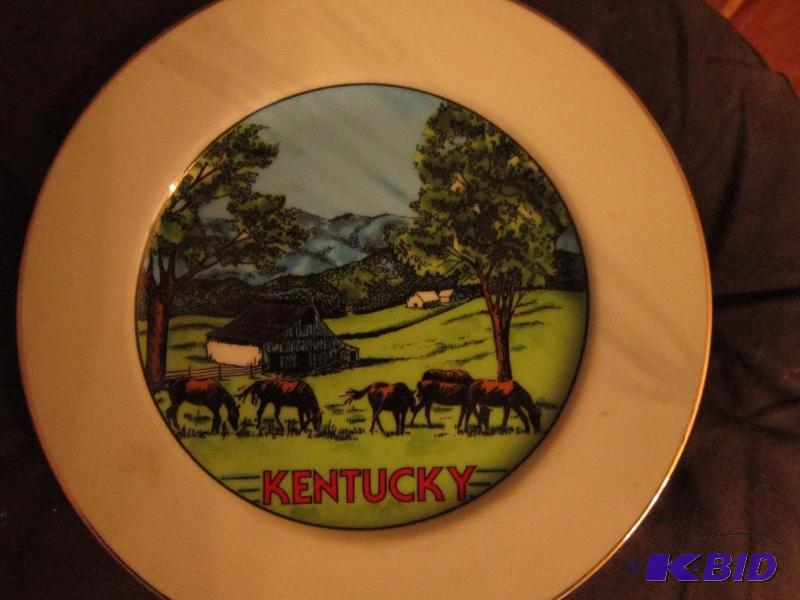 Kentucky state plate...