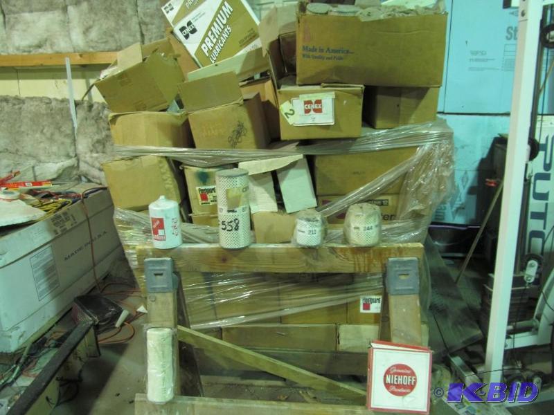 Pallet of assorted oil and fuel filters for v...