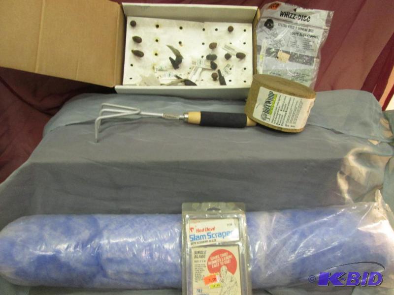 lot 131 image: Rotarty rasps qty 15 in box. Whizz cutting di...