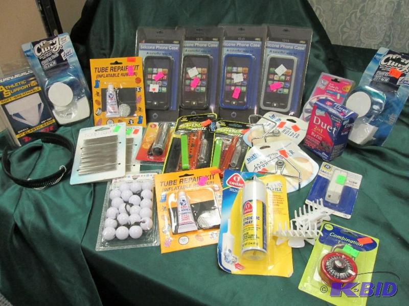 lot 233 image: phone cases, soap saver dishes, sponge holder...