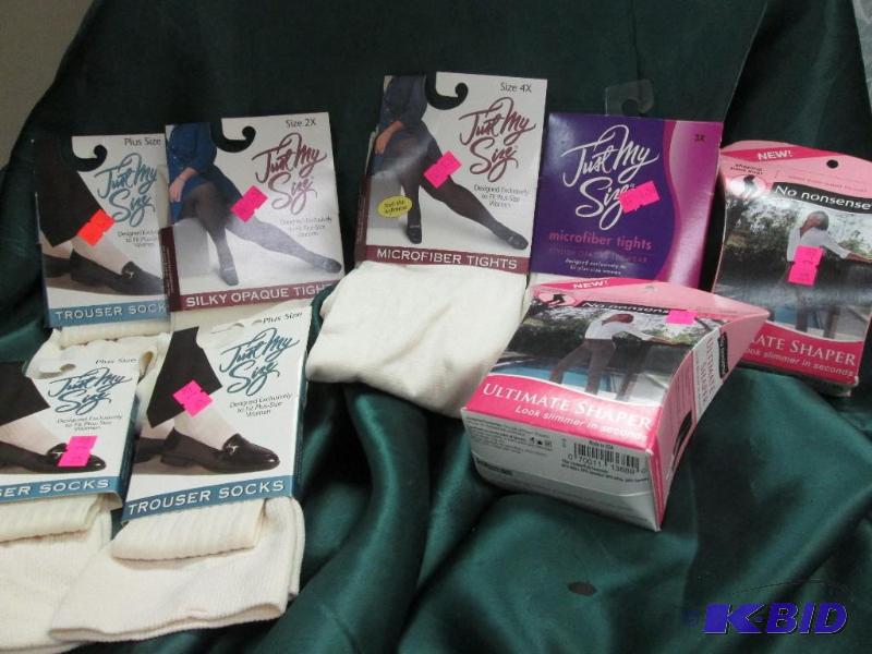 lot 275 image: womens tights size large and up....
