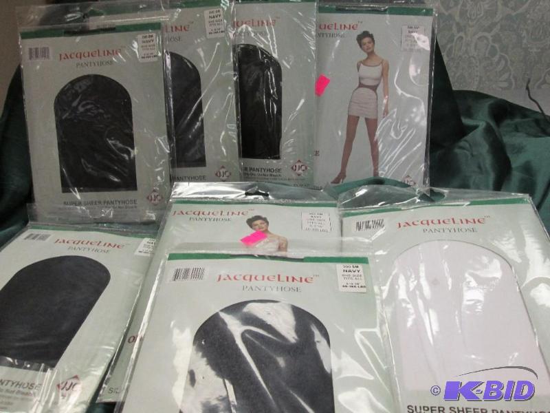 lot 276 image: womens pantyhose one size fits 165 pounds...
