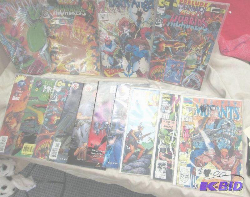 lot 3 image: Qty 14 Misc Books- Morbius, Ruse, Black Sun, ...