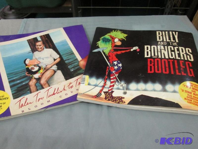 lot 301 image: bloom country cartoon books...