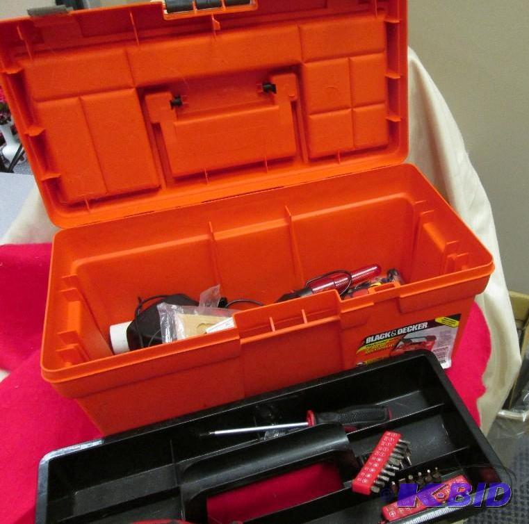 lot 311 image: tool box with misc. tools...