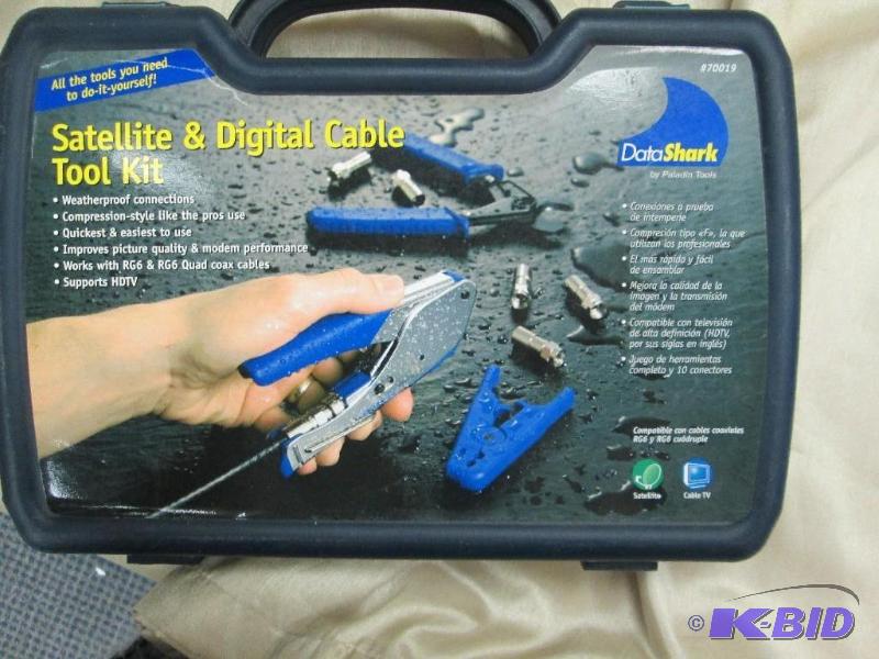 lot 35 image: Satellite and Digital Cable tool kit- Data Sh...