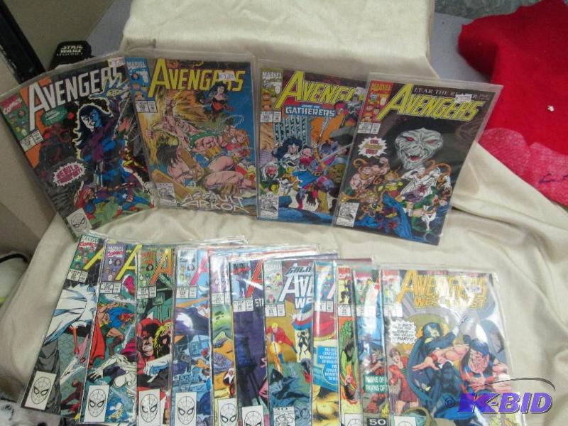 lot 8 image: Qty 15 Avengers- Near mint condition...