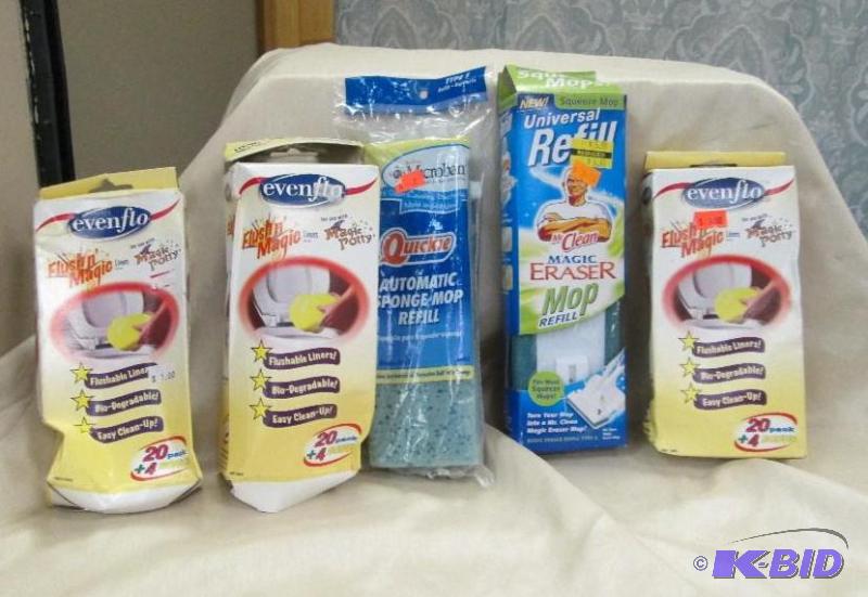 lot 95 image: Qty 3 Evenflo Flush n Magic liners for use wi...