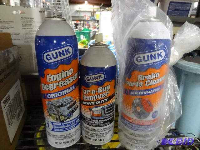 lot 108 image: New 3 piece lot of gunk brand products. Inclu...