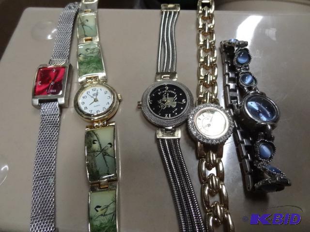 lot 137 image: Lot of new and used womens watches. Quantity...