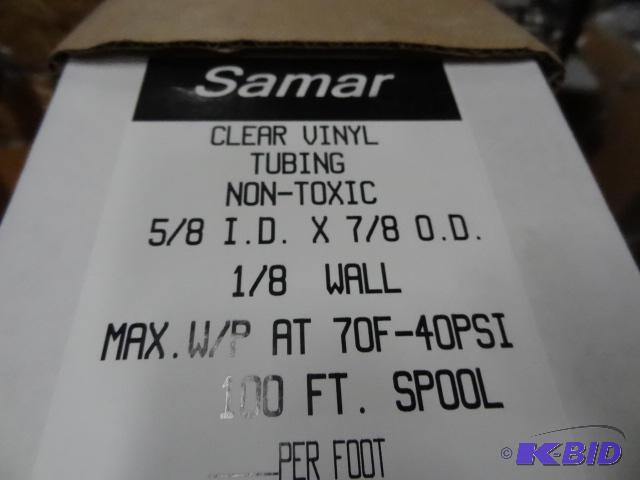 lot 173 image: New case of Sam are brand clear vinyl tubing....