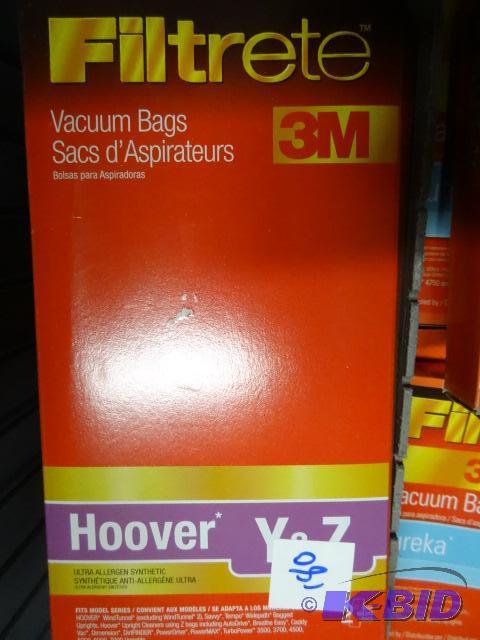 lot 180 image: New lot quantity 3 3m brand Filtrete vacuum b...
