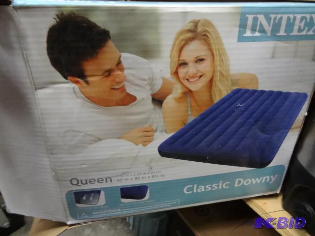 lot 183 image: new Intex brand queen size classic Downey inf...