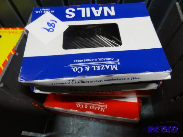 lot 189 image: New lot consisting of quantity 3 boxes of maz...