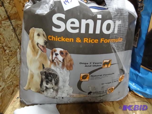 lot 193 image: New bag of nutrasource brand premium pet food...