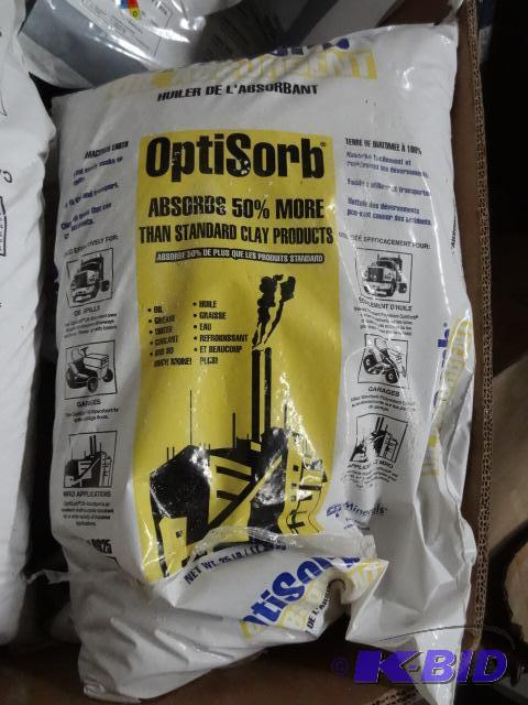 lot 210 image: New qty 2 bags of optizorb oil absorbent. Abs...