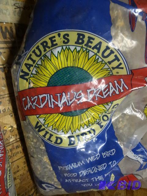 lot 213 image: New bag of natures beauty bird food. Cardina...