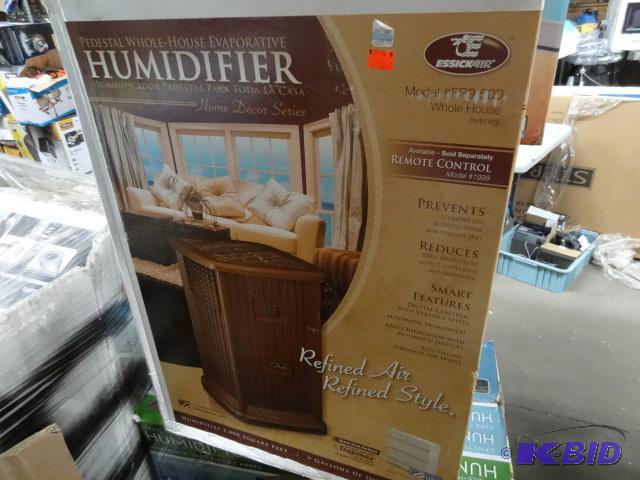 lot 223 image: New Essick air whole house humidifier. Pedest...