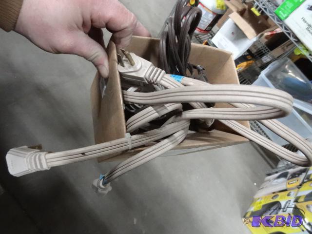 lot 244 image: Use the flat of various extension cords. Im ...
