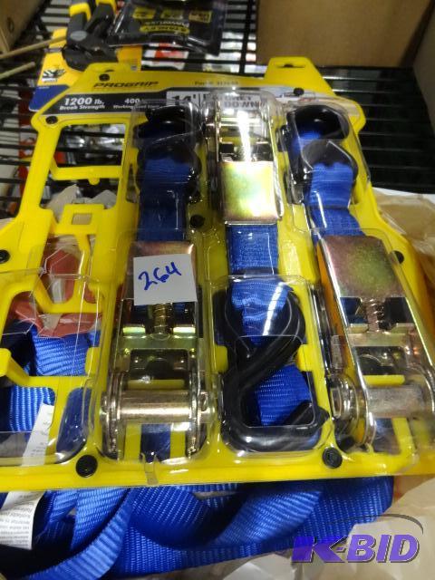 lot 264 image: New Pro Grip brand Cargo Control 14 foot ratc...