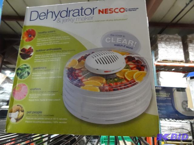 lot 281 image: Appears used nesco brand dehydrator and jerky...