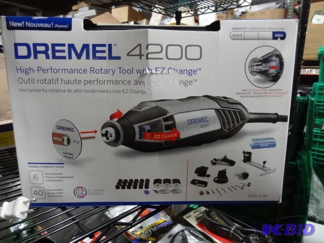 lot 287 image: New in box Dremel model 4200 high performance...