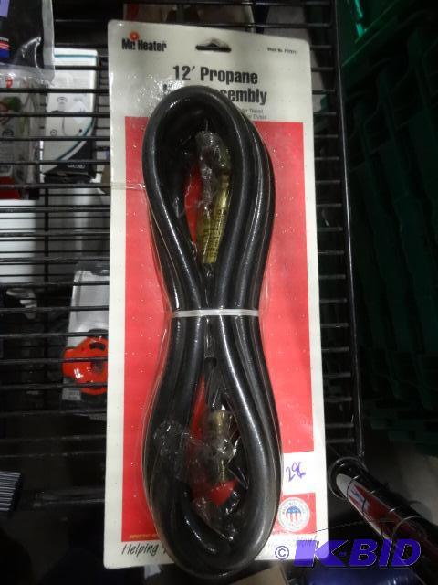 lot 296 image: New Mr Heater brand 12 foot propane hose asse...
