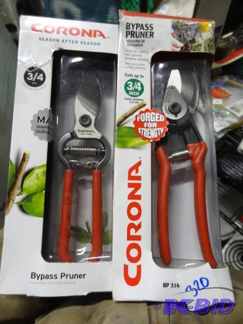 lot 320 image: New two piece lot of Corona brand 3 4 inch b...