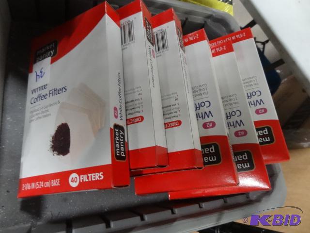 lot 34 image: New quantity 6 boxes of market pantry brand w...