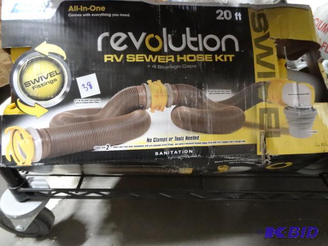lot 38 image: New Camco brand all in one 20 foot revolution...