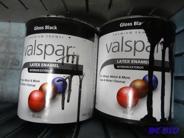 lot 59 image: New qty 2 cans of Valspar brand premium latex...