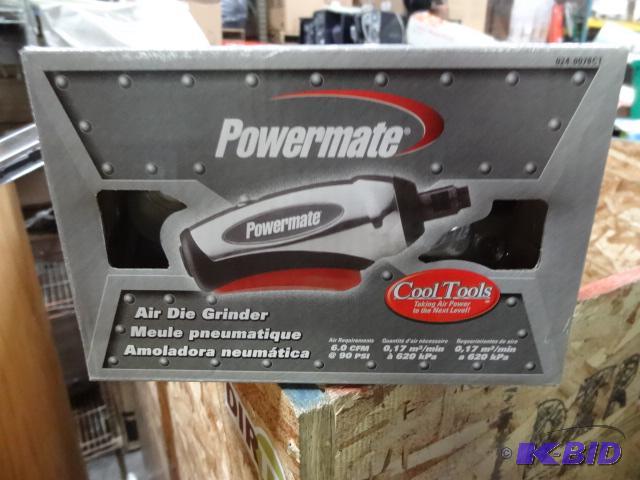 lot 73 image: New Powermate brand air die grinder. Requires...
