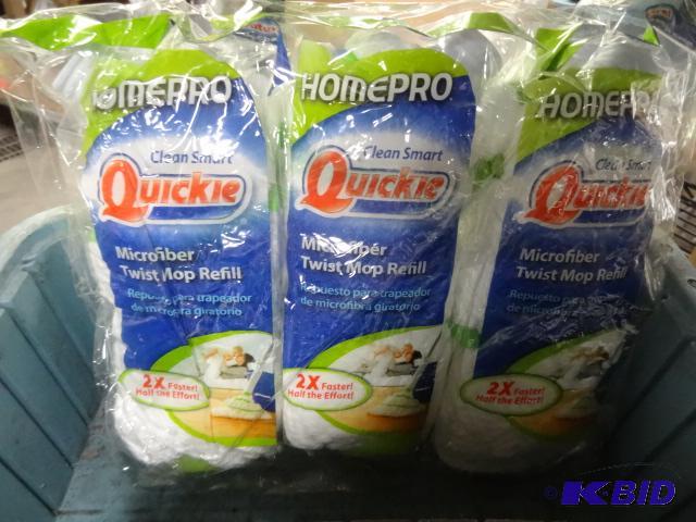 lot 79 image: New 3 pack of quickie brand home pro clean sm...