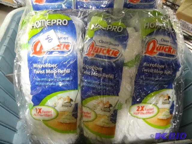 lot 80 image: New 3 pack of quickie brand home pro clean sm...