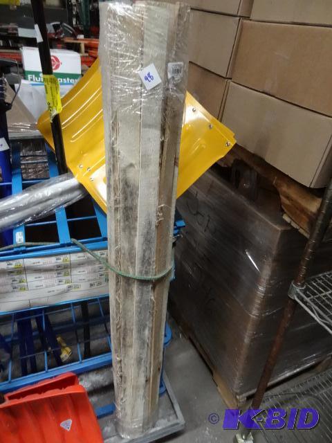 lot 98 image: New bundle of 4 foot wooden lath strips or st...