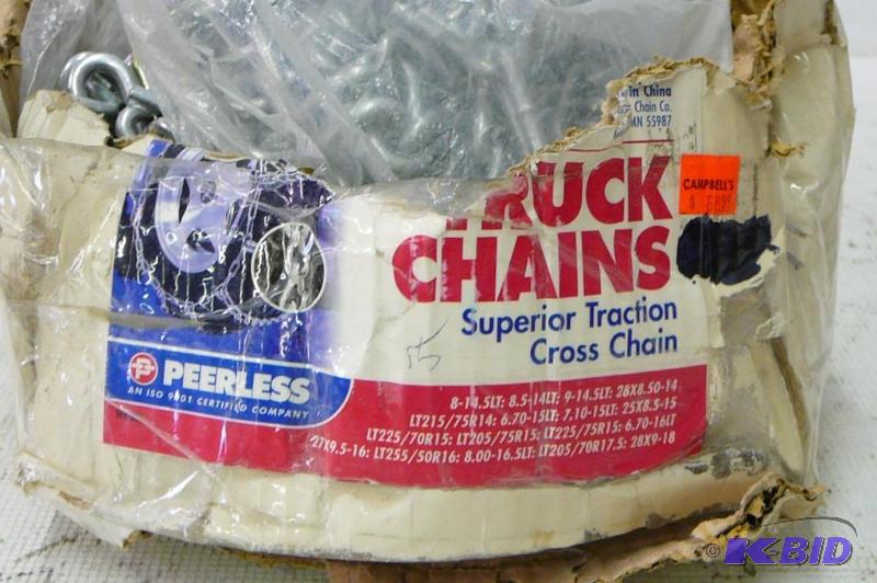 Peerless Truck Tire Chains V-Bar Superior Tra...