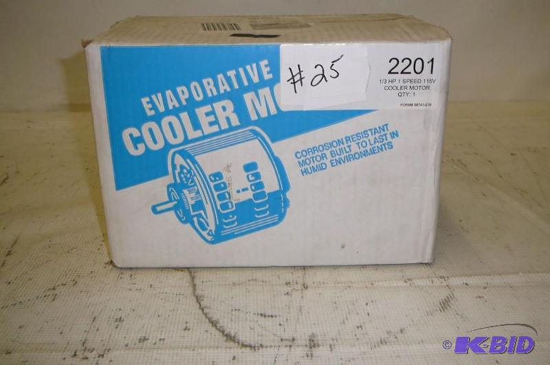 Motor 13 HP 1 speed 115v Cooler Motor #Coppe...