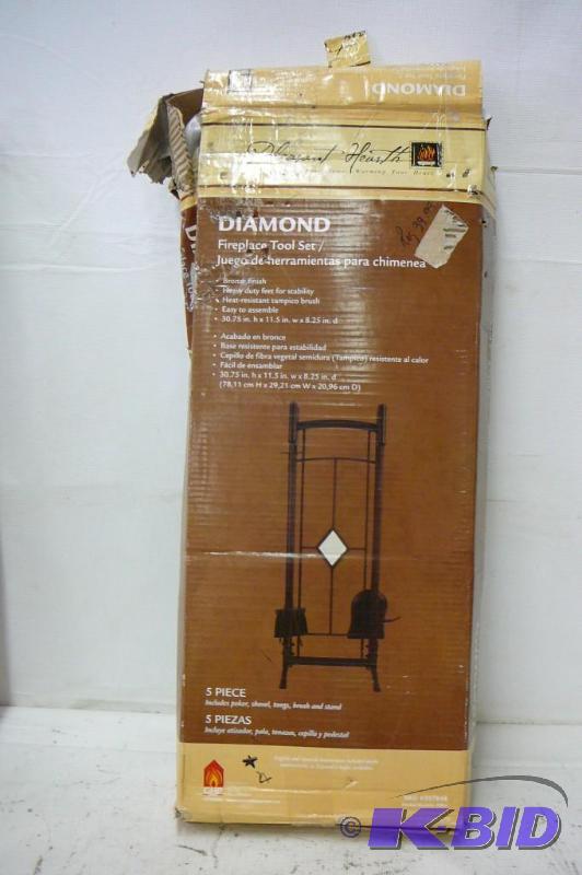 Pleasant Hearth Diamond 5 Place Fire Place Ki...