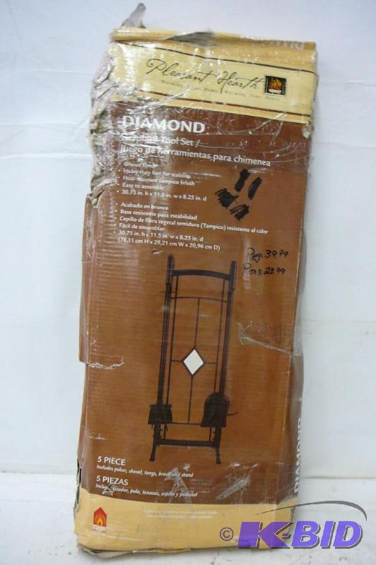 Pleasant Hearth Diamond 5 Place Fire Place Ki...