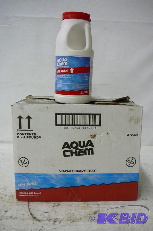 Aqua-Chem PH ADD (POOLS) 6 - 4 Pound Botles 1...