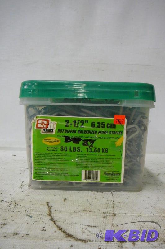 Grip Rite 2 12 Hot Dipped Galvanized Fence S...