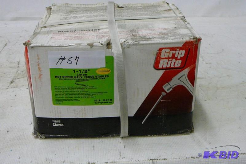 Grip Rite 1 12 Hot dipped Gal Fence Staples ...