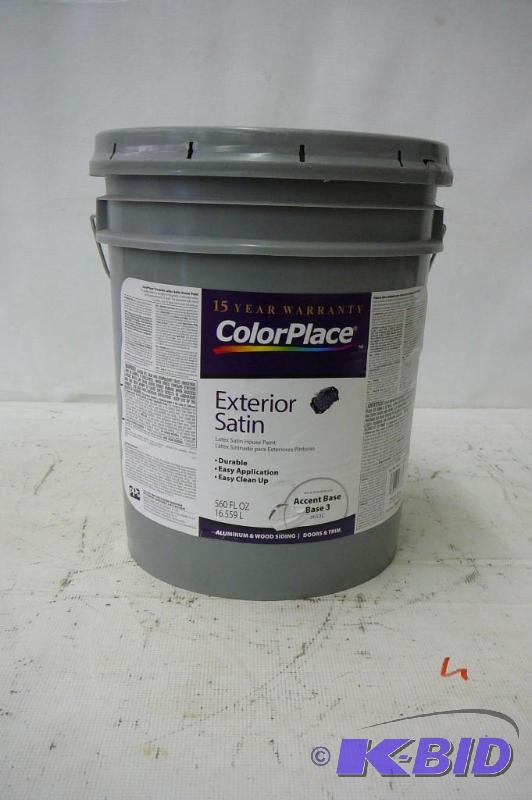 5 gal Color Place Exterior Saton Accent Bose ...