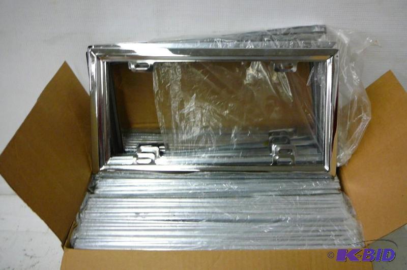 Chrome License plate frame 50 Count...