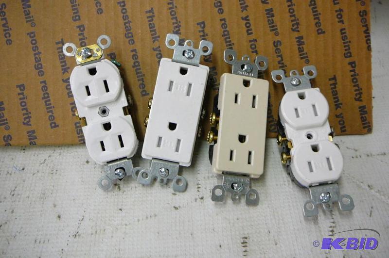 50 Electrical outlets Round &amp Square...