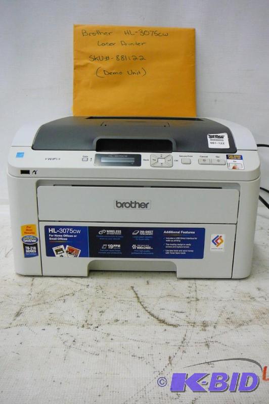 Brother HL-3075cw WIFI Didgital color printer...