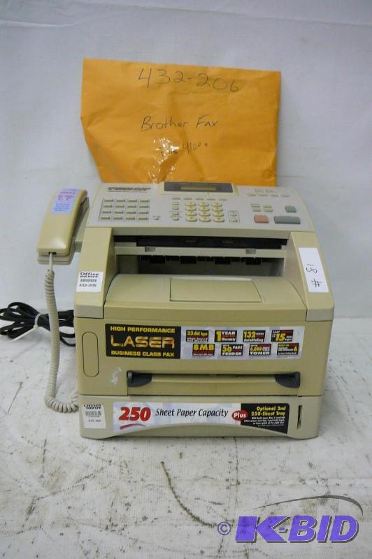 Brothers Intellifax 4100e Laser faxsuper g3...