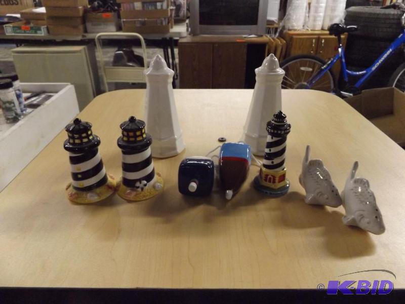 Salt and Pepper Shaker sets...