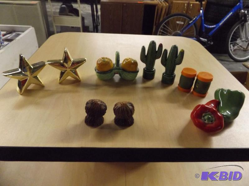 Salt and Pepper Shaker sets...